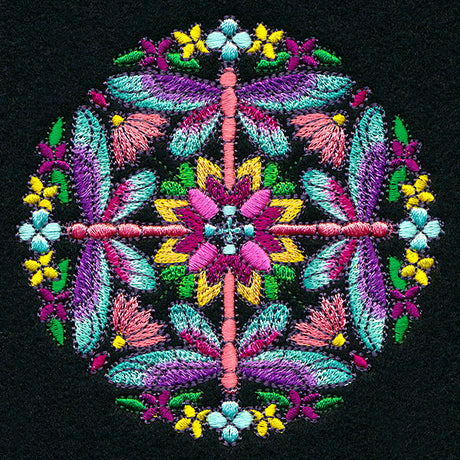 Dragonfly Kaleidoscope Feature