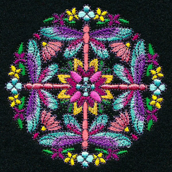 Dragonfly Kaleidoscope Feature