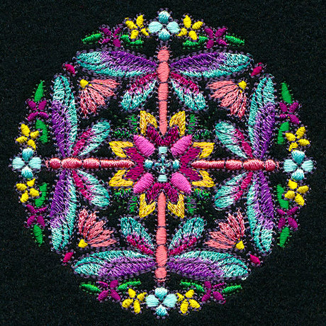 Dragonfly Kaleidoscope Feature
