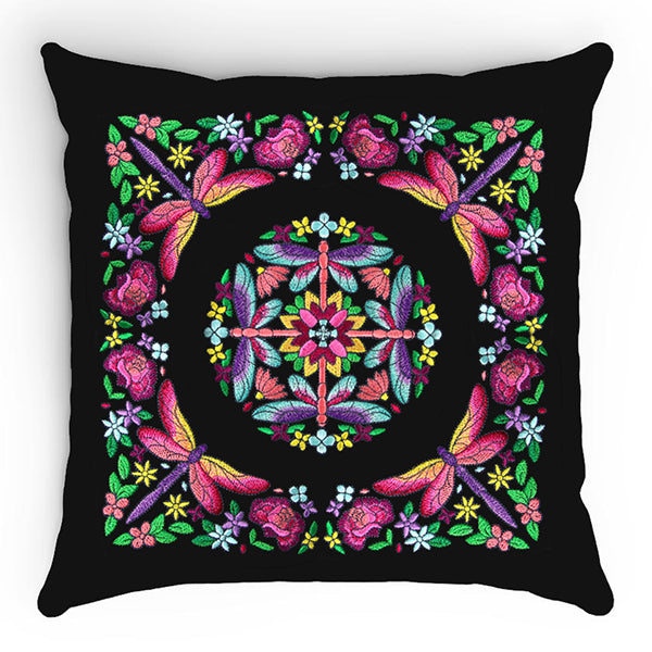 Dragonfly Kaleidoscope Corner