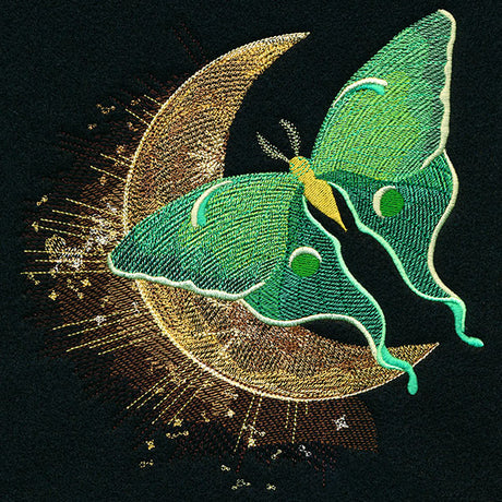 Moonlit Glow Luna Moth