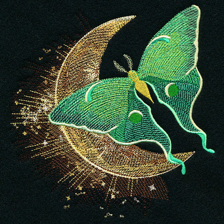 Moonlit Glow Luna Moth