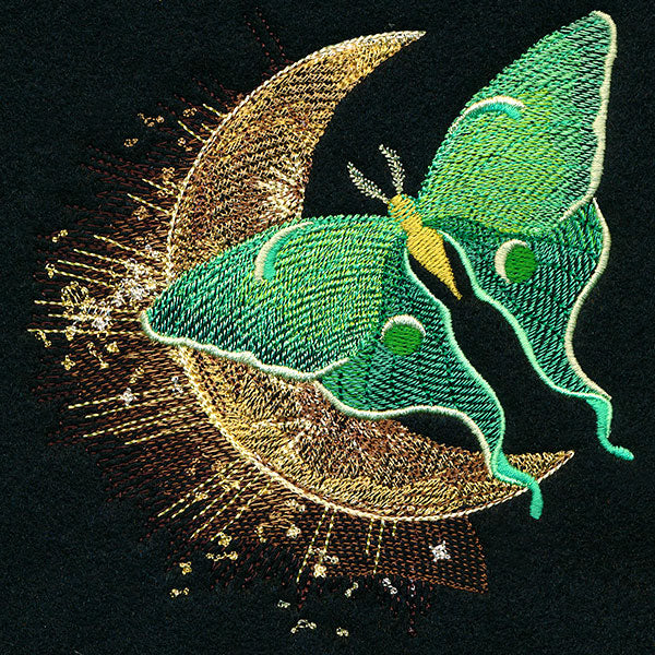 Moonlit Glow Luna Moth