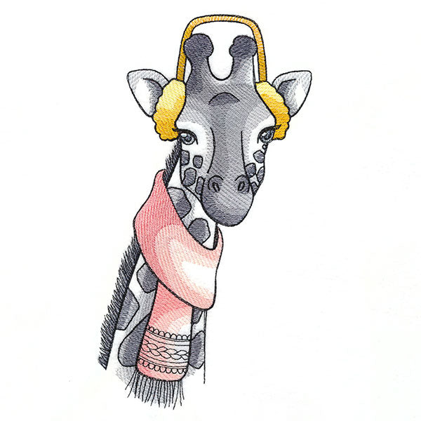 All Bundled Up Giraffe