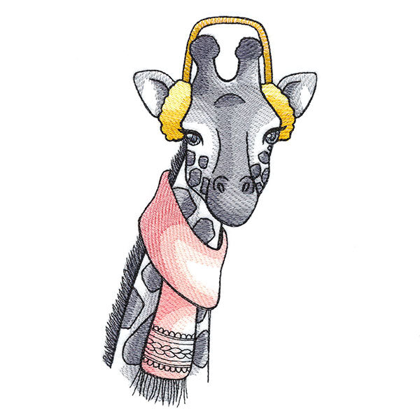 All Bundled Up Giraffe