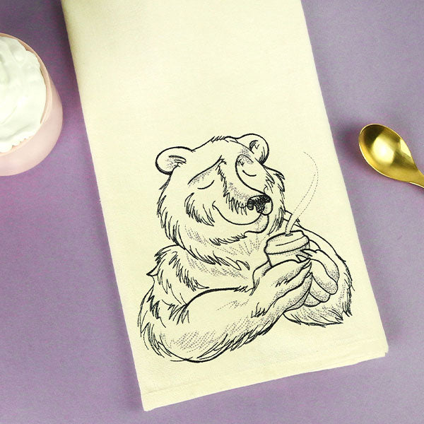 Cozy Coffee Bear
