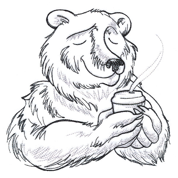 Cozy Coffee Bear