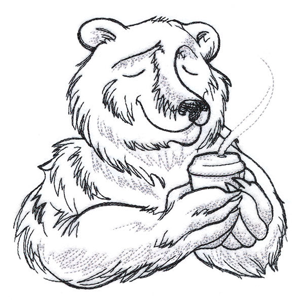 Cozy Coffee Bear