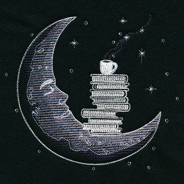 Cosmic Literary Moon