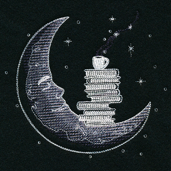 Cosmic Literary Moon