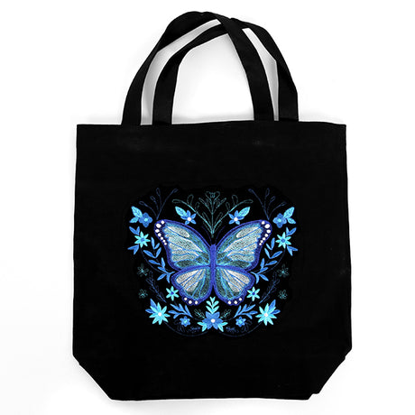 Blue Morpho in Botanicals