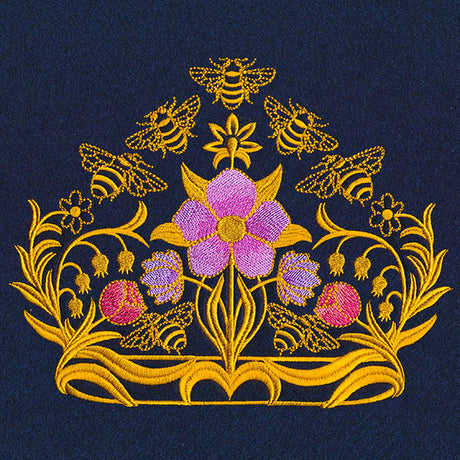 Sweet as Honey Floral Crown