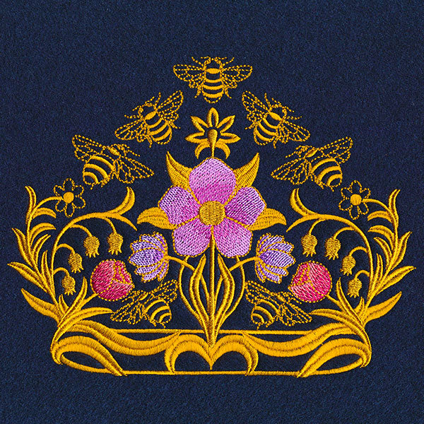 Sweet as Honey Floral Crown