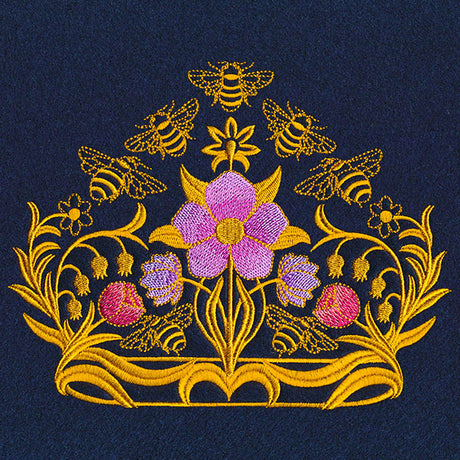 Sweet as Honey Floral Crown