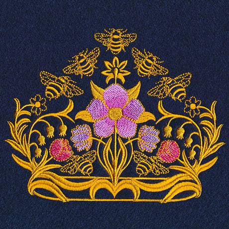 Sweet as Honey Floral Crown