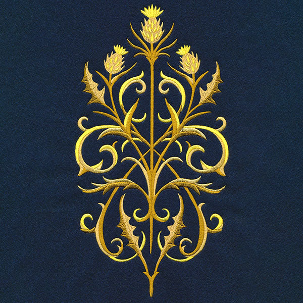 Baroque Thistle Bouquet