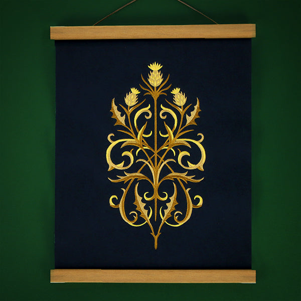 Baroque Thistle Bouquet