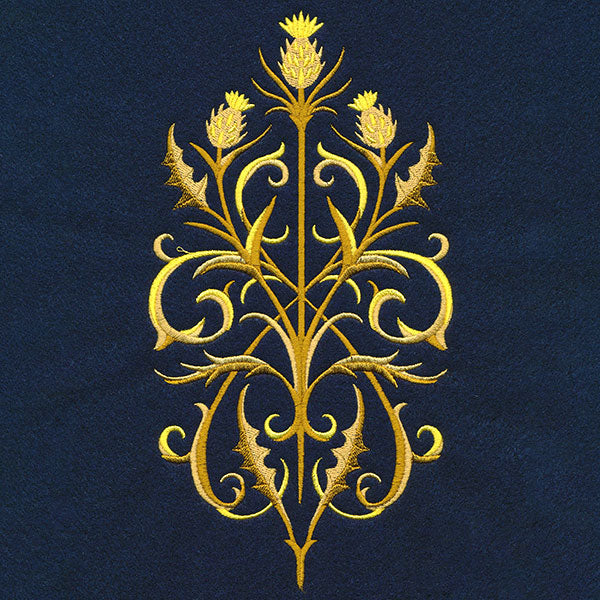 Baroque Thistle Bouquet