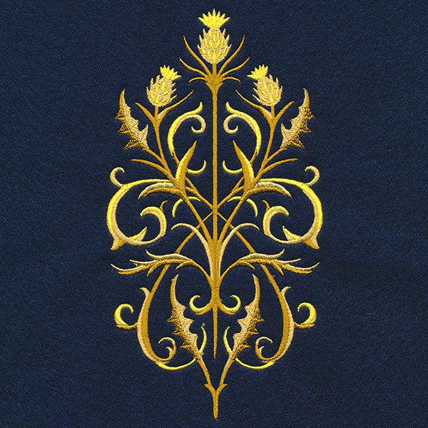 Baroque Thistle Bouquet