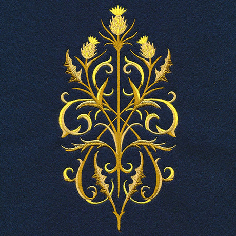 Baroque Thistle Bouquet