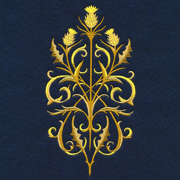 Baroque Thistle Bouquet