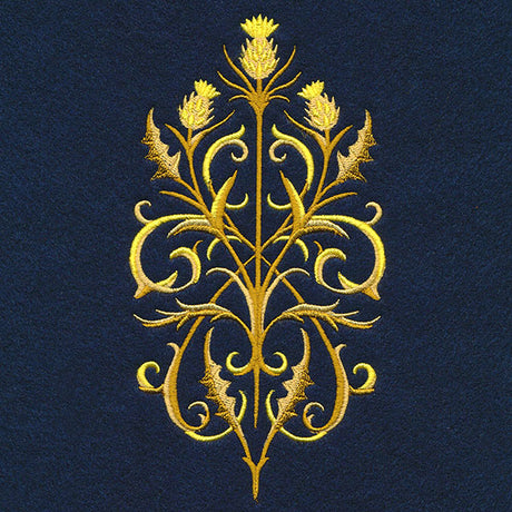 Baroque Thistle Bouquet