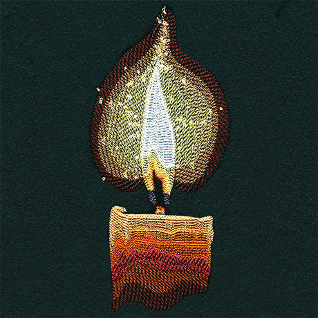 A Flicker of Light Realistic Candle