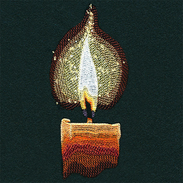A Flicker of Light Realistic Candle