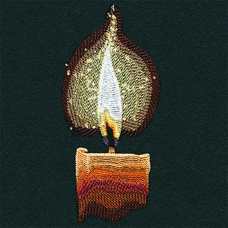 A Flicker of Light Realistic Candle