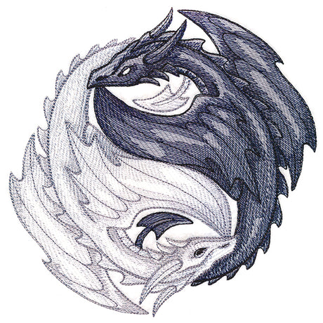 Yin Yang Dragons