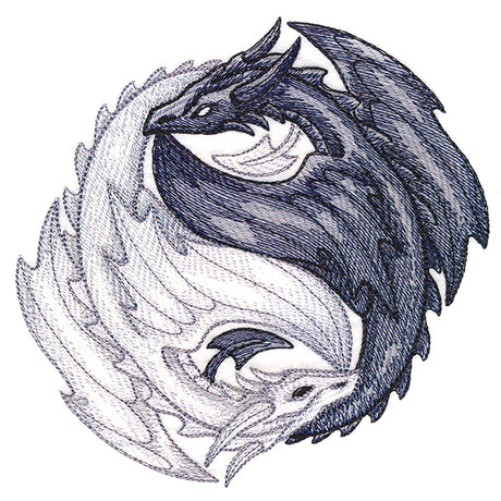 Yin Yang Dragons