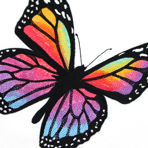 Rainbow Monarch Butterfly