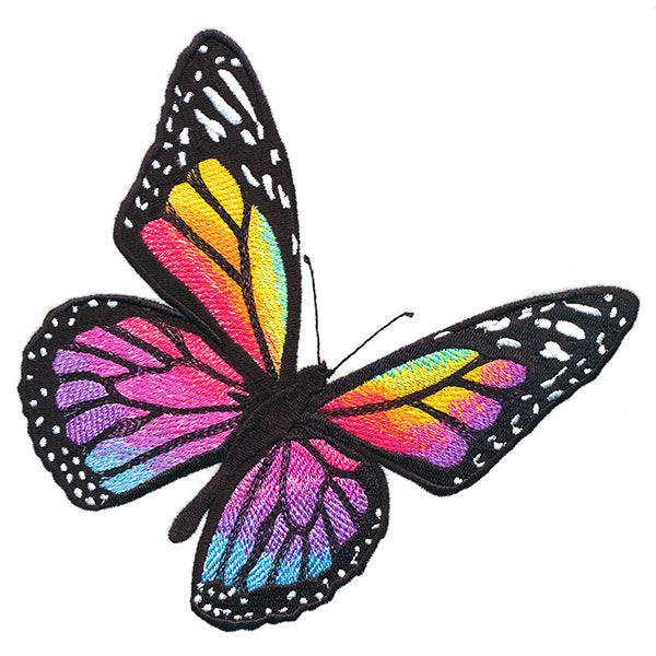 Rainbow Monarch Butterfly