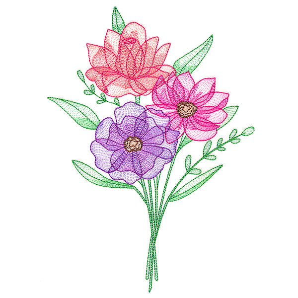 Dazzling Bouquet of Flowers