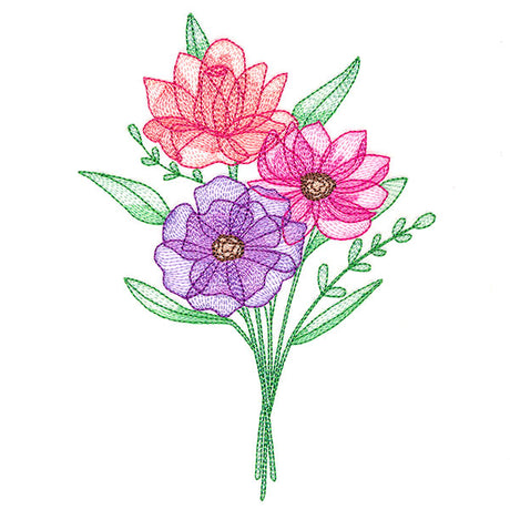 Dazzling Bouquet of Flowers