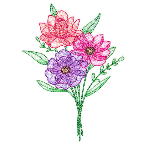 Dazzling Bouquet of Flowers