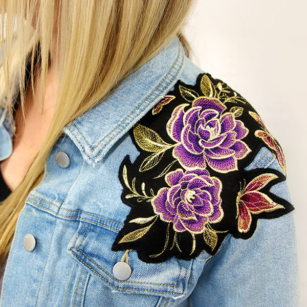 Glimmering Garden - Butterflies and Peonies