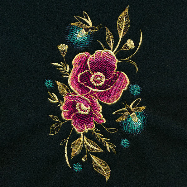 Glimmering Garden - Fireflies and Anemones