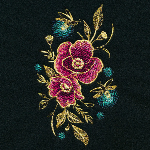 Glimmering Garden - Fireflies and Anemones