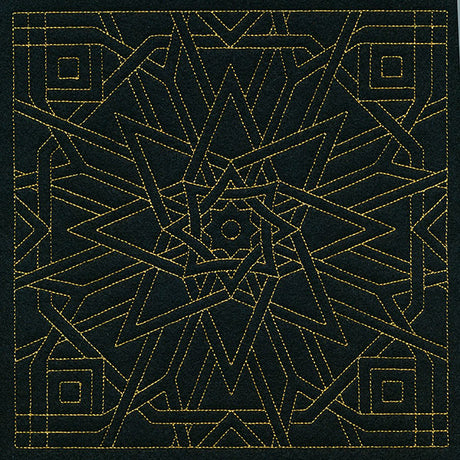 Mesmerizing Mandala Quilting Square 2