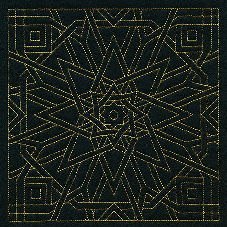 Mesmerizing Mandala Quilting Square 2