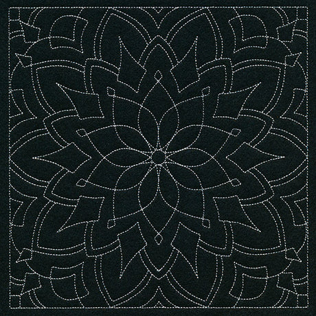 Mesmerizing Mandala Quilting Square 3