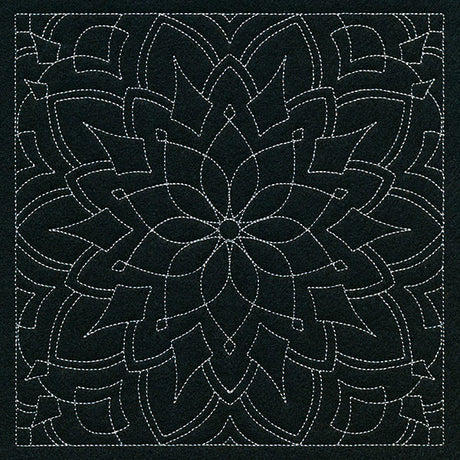 Mesmerizing Mandala Quilting Square 3