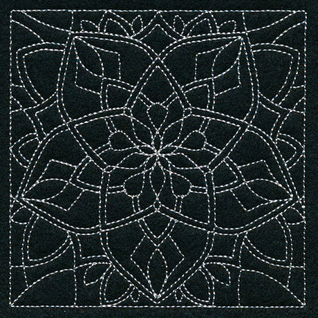 Mesmerizing Mandala Quilting Square 5
