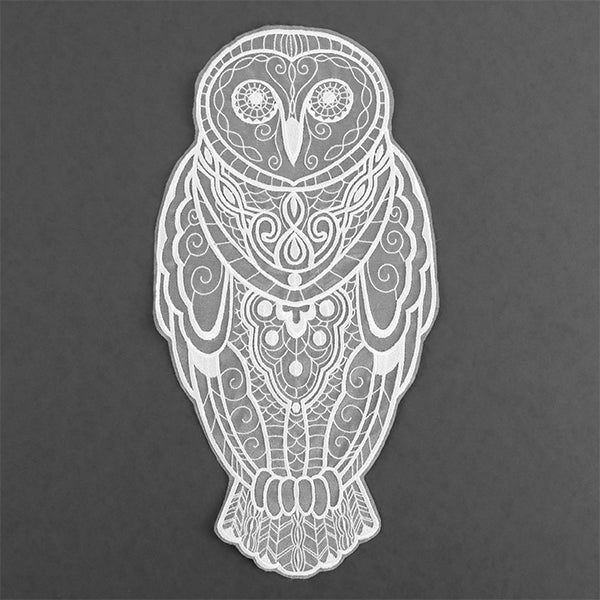 Wisdom and Flight Owl (Freestanding Organza)
