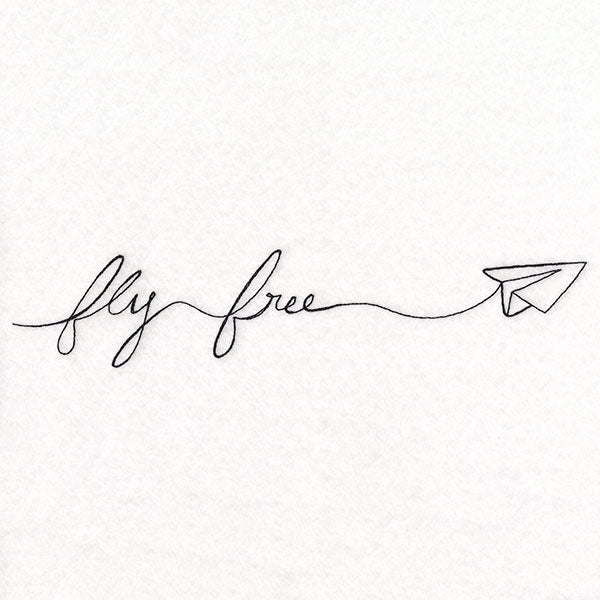 Fly Free Paper Airplane