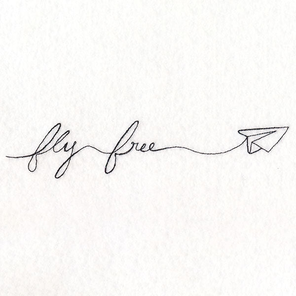 Fly Free Paper Airplane