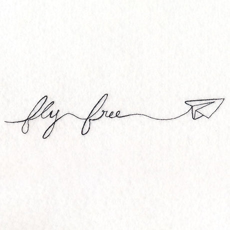 Fly Free Paper Airplane