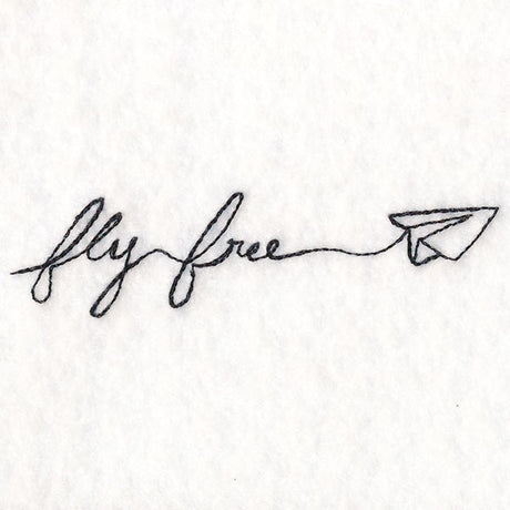 Fly Free Paper Airplane