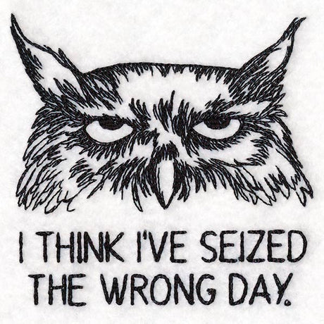 I Think I've Seized the Wrong Day Owl